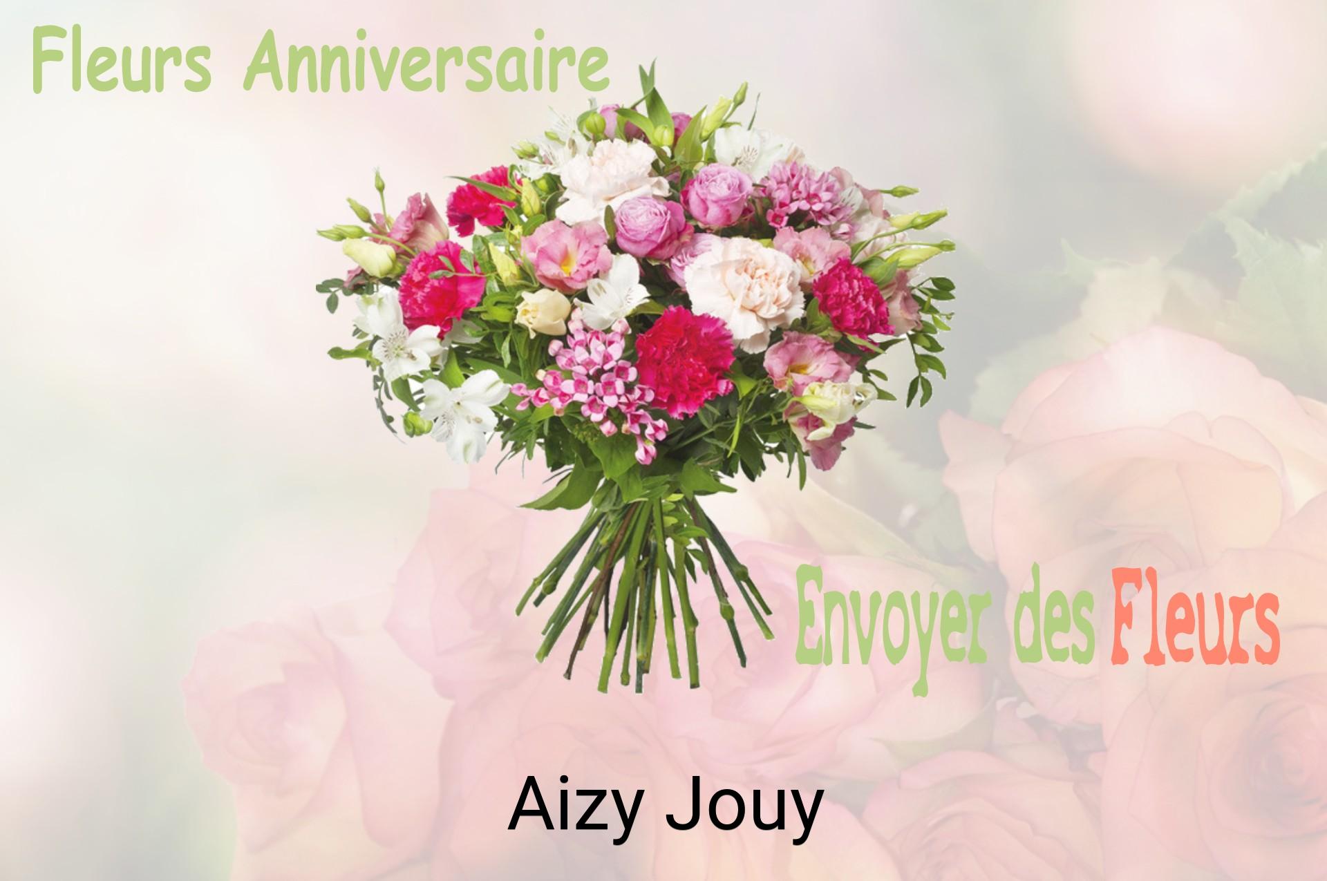 Bouquet de fleurs d’anniversaire livré à Aizy-Jouy